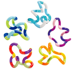 Tangle Jr Classic five-pack in vibrant colors for on-the-go focus.
