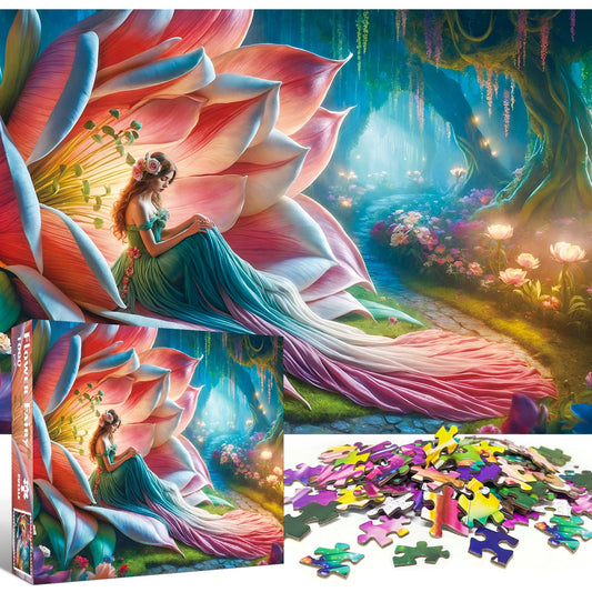 TangMosaic Mythology Puzzle reveals a magical scene for solo or group puzzling