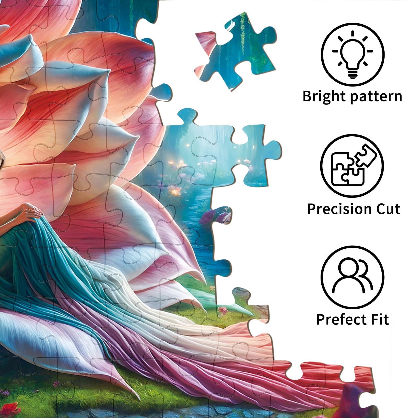 TangMosaic Puzzle Interlock – precisely cut pieces that click securely
