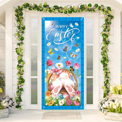 Tangren door cover with ribbon holes for easy hanging