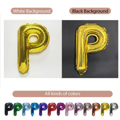 TangTuan 16-inch foil letters with a reflective finish elevate wedding and party decor.