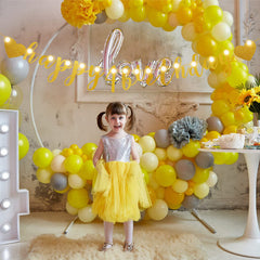 TaoBary gold glitter banner cards resist tearing and stay bright.