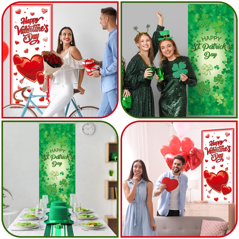 TaoBary green-shamrock-banner brightens your porch with seasonal charm.