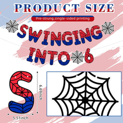 TaoBary Spider Banner ready to hang saves time on prep