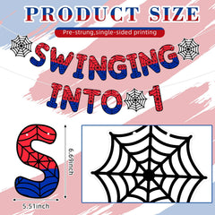 TaoBary Spider Theme Banner close-up shows vivid colors and crisp spider web pattern