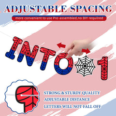 TaoBary Spider Theme Banner hanging setup demonstrates simple display