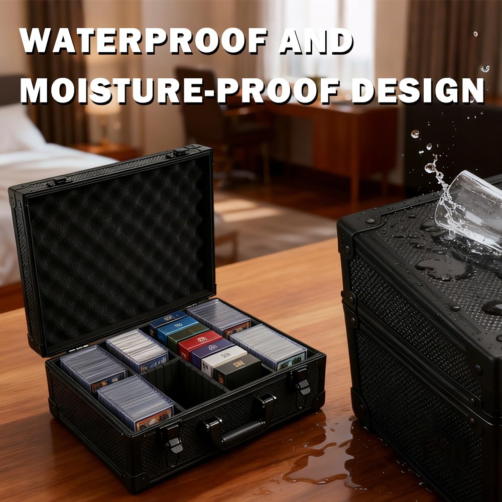 TAOPOWER Sports Card Storage Box lid and body design enable easy access during sorting.
