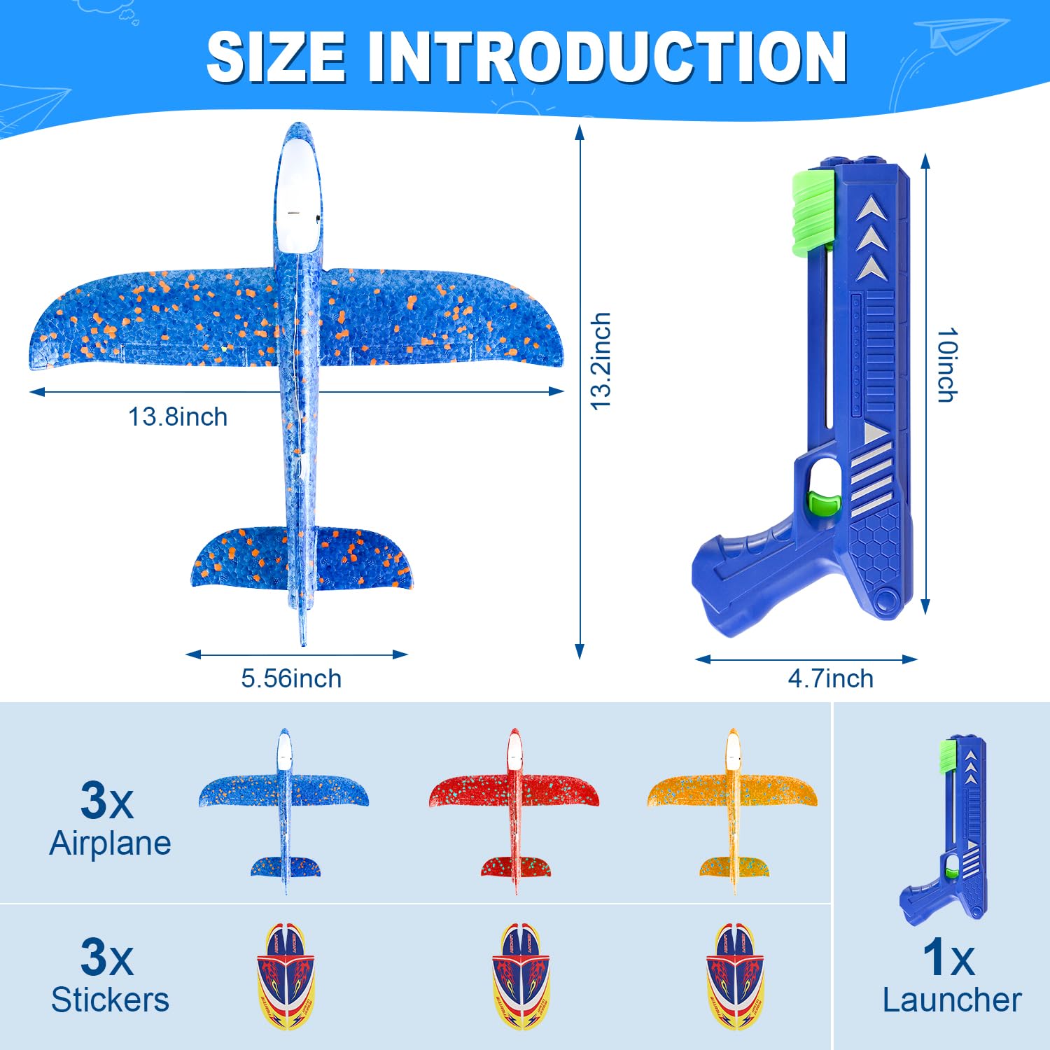Taotendar launcher range up to 33-49 feet for dynamic outdoor play.