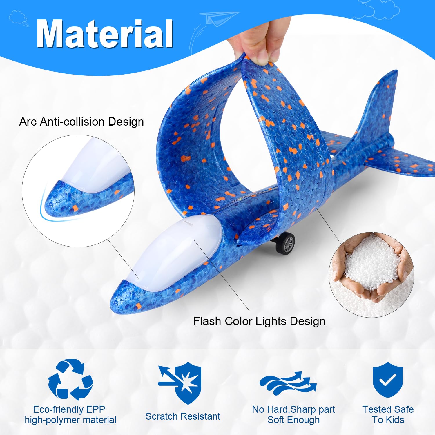 Taotendar planes in two flight modes offer horizontal and rotating glides.