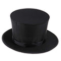 Taotenish black top hat collapsible hat for kids, ideal for magic tricks and party fun.