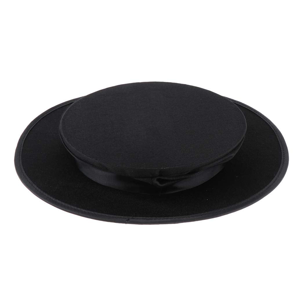 Taotenish child wearing top hat demonstrates portable party accessory for celebrations.
