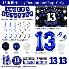 TAOTOSUNE double-sided 13th birthday cards provide keepsakes