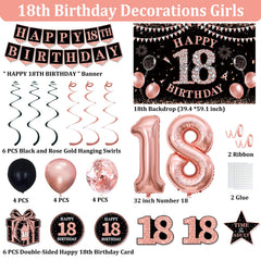 TAOTOSUNE double-sided 18th birthday cards offer keepsakes and well-wishes for guests.