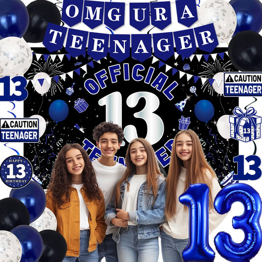 TAOTOSUNE Official 13 Teenager backdrop creates a photo-worthy stage