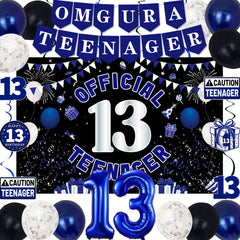 TAOTOSUNE OMG UR A TEENAGER banner for a bold party entrance