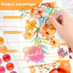 Taotree lid doubles as palette for quick mixing during projects.