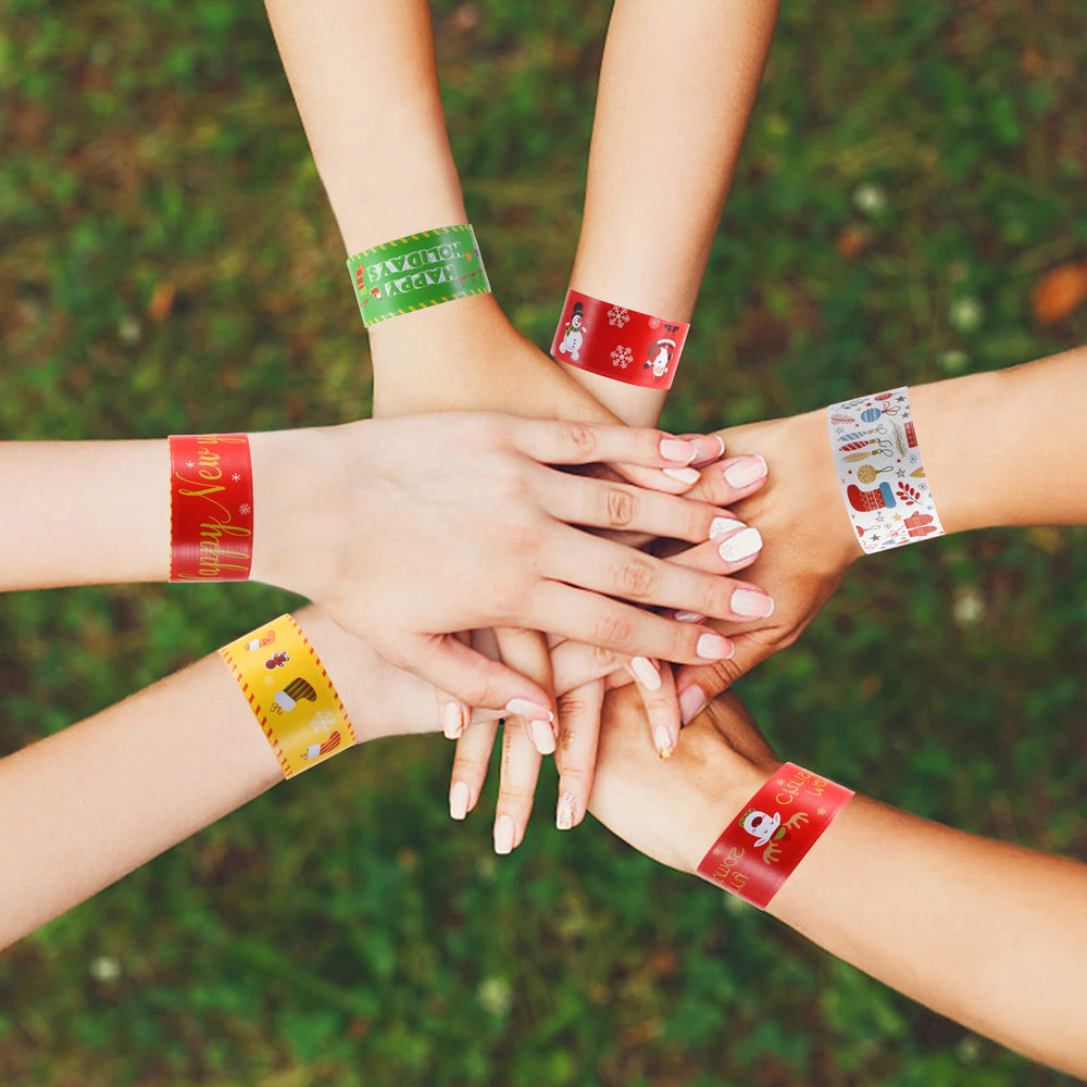 TAOVEN bells slap bracelet signals festive energy for group activities.