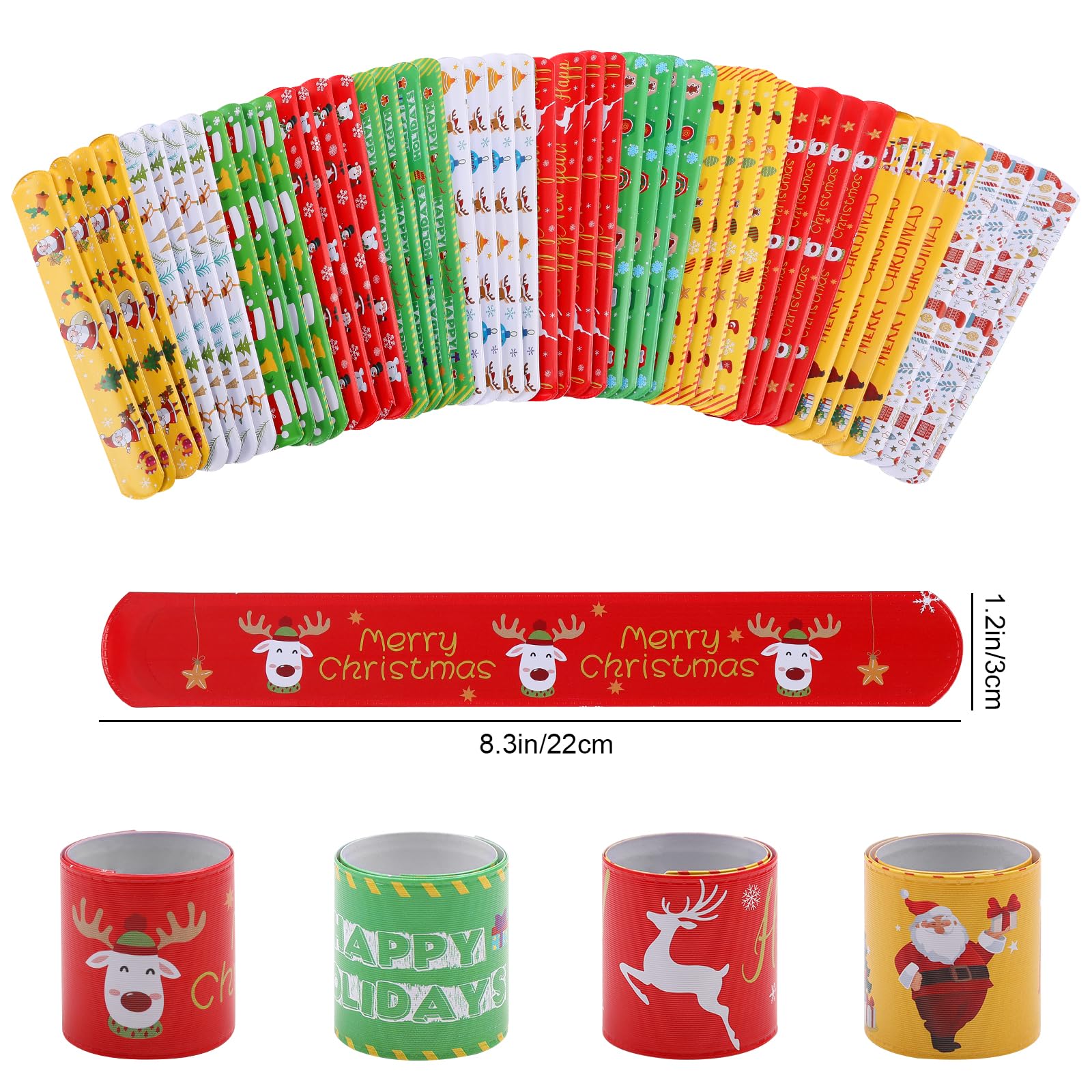 TAOVEN snowman slap bracelet creates playful vibes for kids.