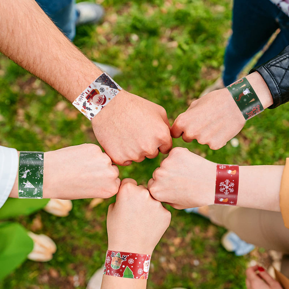 TAOVEN Bell bracelet creates cheerful accents for holiday gatherings.