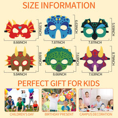 TAOVEN dinosaur mask pterosaur — lightweight comfort for long party days.