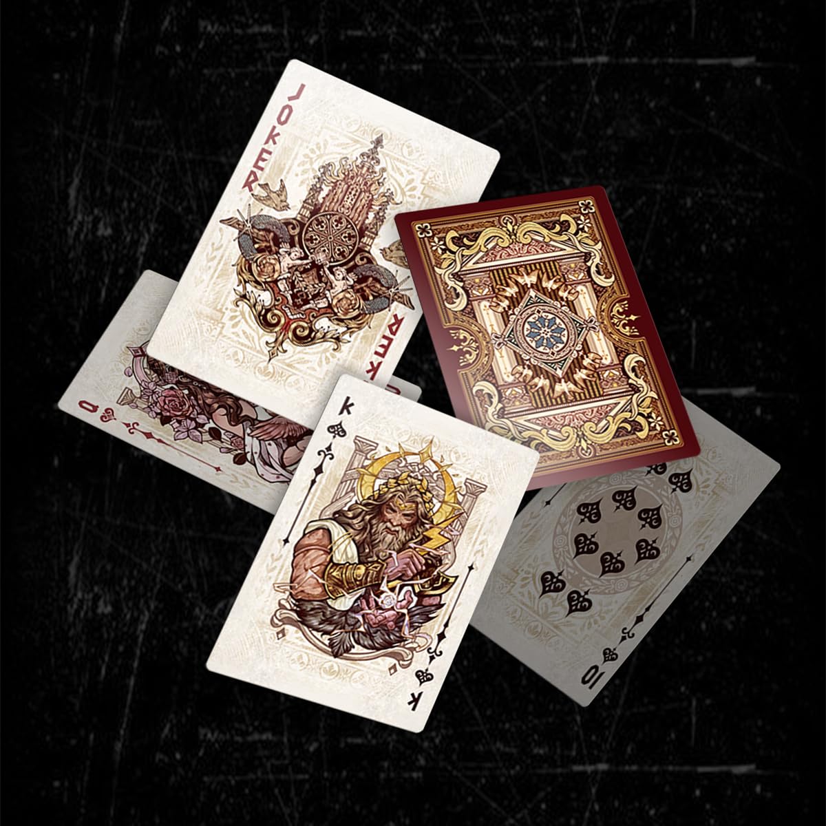 TAOYATAO Greek Mythology playing cards packaging detail emphasizes sturdy protective wrap.