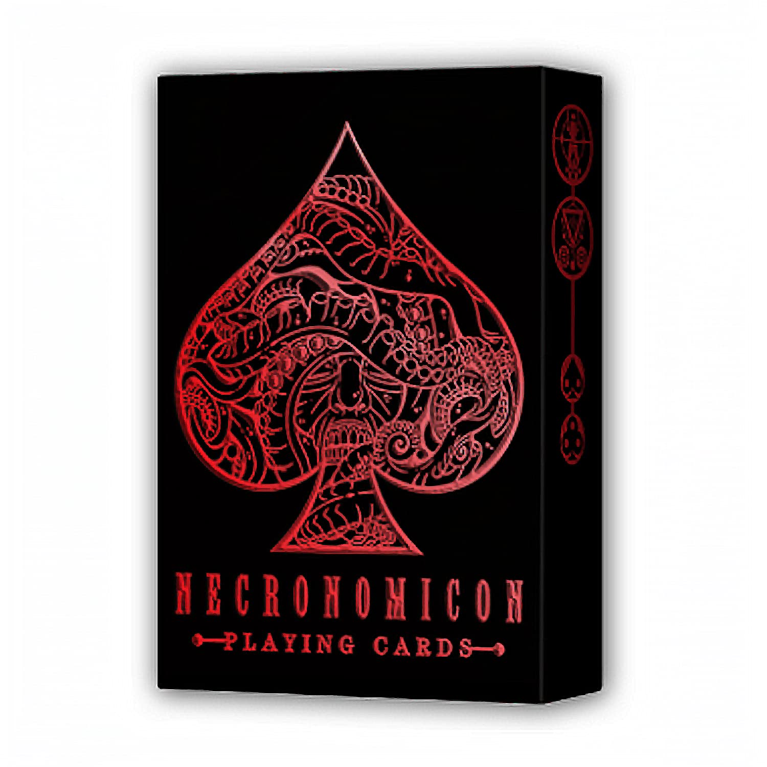 TAOYATAO Necronomicon playing card front shows clear fonts and detailed artwork for easy play.