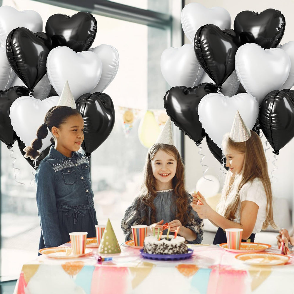 TAOYE balloons party decor setup on table with mixed colors