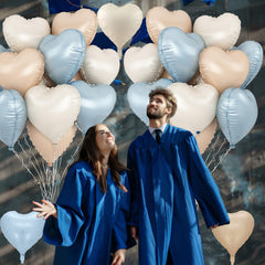 TAOYE boho party setup with heart balloons for special occasions