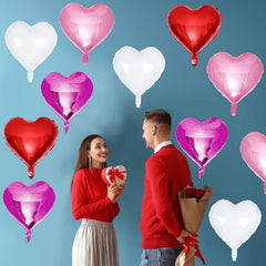 TAOYE decor ideas using heart balloons for bridal events.