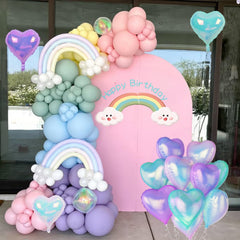 TAOYE clear foil heart balloons with ribbons offer elegant balloon decor