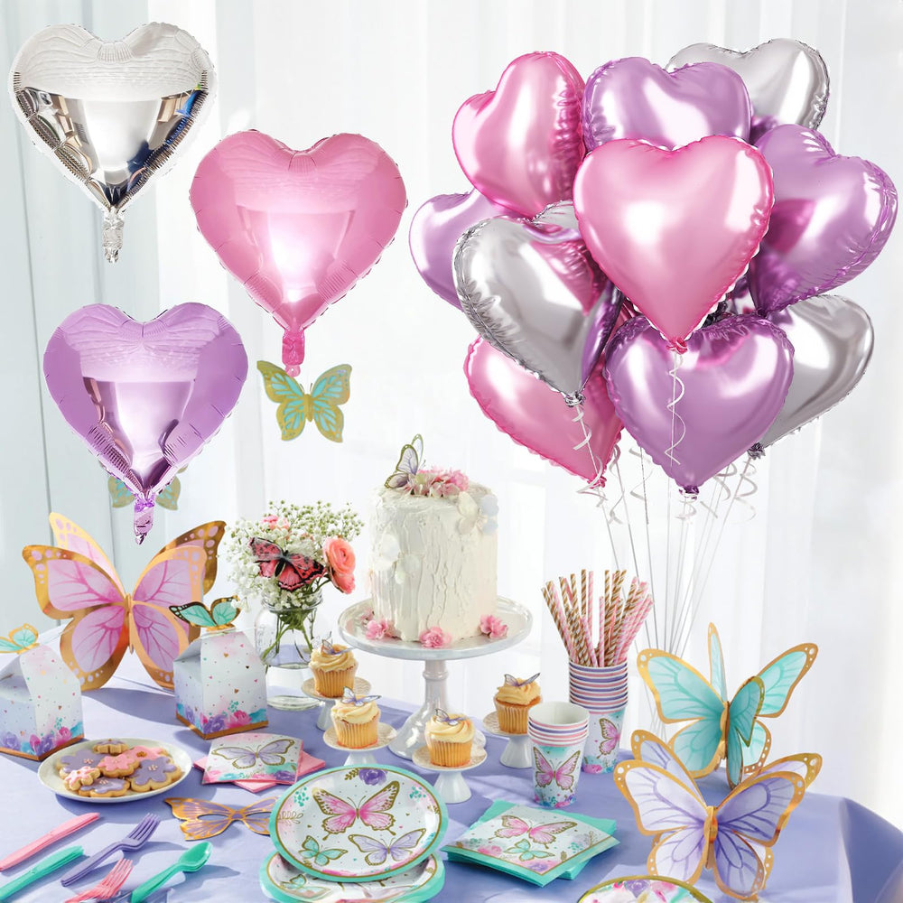 TAOYE 18 inch balloons inflate easily with helium for lasting decor.