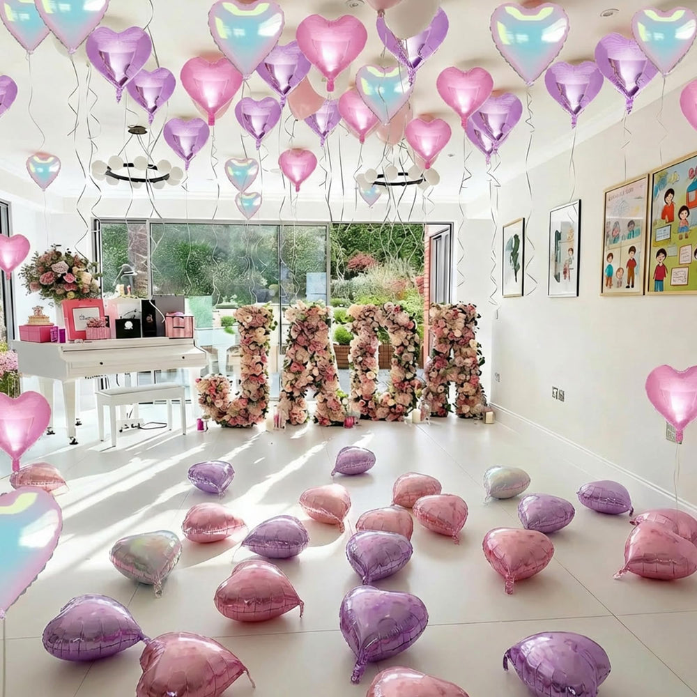 TAOYE foil balloons are durable and reusable for multiple celebrations