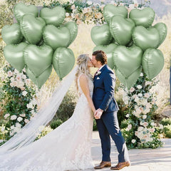 TAOYE helium-ready heart balloons float to create eye-catching decor.