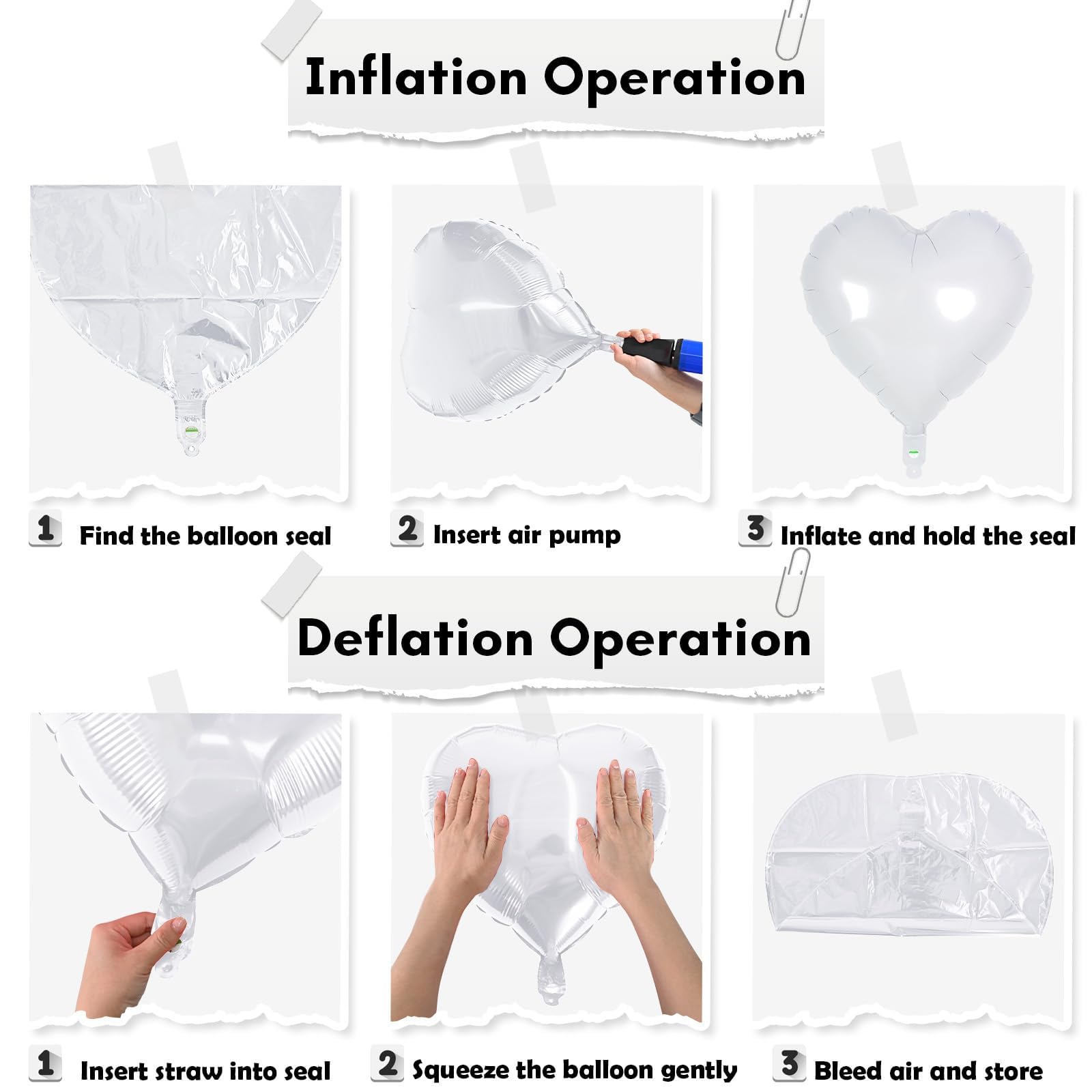 TAOYE inflation demo: helium or air for versatile balloon arrangements