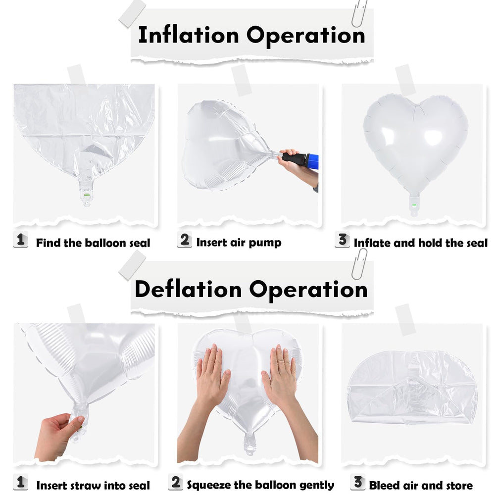 TAOYE inflation demo: helium or air for versatile balloon arrangements