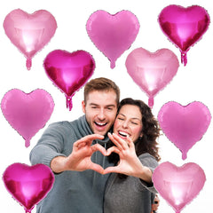 TAOYE premium mylar heart balloons offer durable, reusable decor.