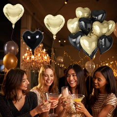 TAOYE premium polyester heart balloons for durable decor