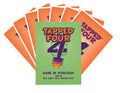 Tapped Four Card Game cover with bold design inviting quick party play and strategy.