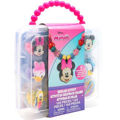 Minnie Mouse beads in the Tara Toys kit boost color recognition and pattern practice.