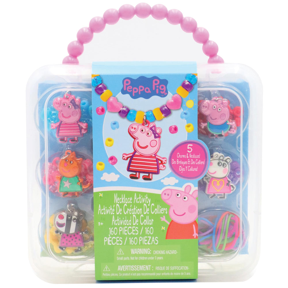 Tara Toys Peppa charms closeup featuring Peppa and friends for imaginative bead play