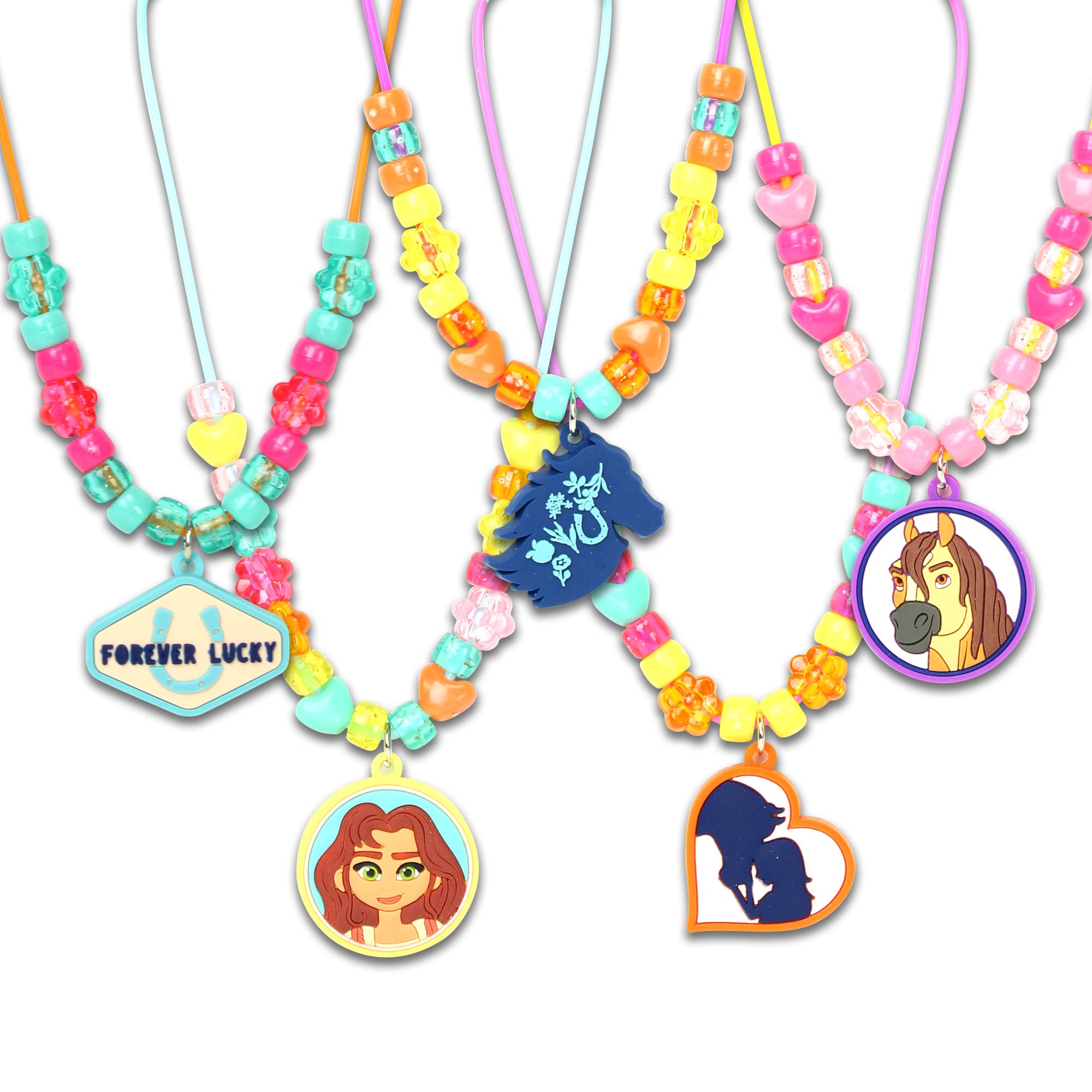 Tara Toys Spirit Necklace carry case keeps supplies organized.