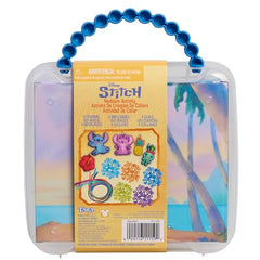 Designer-look Stitch necklace set shot invites kid-friendly customization