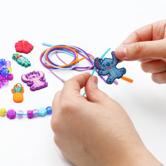 Storage case keeps Tara Toys Stitch beads organized after playtime
