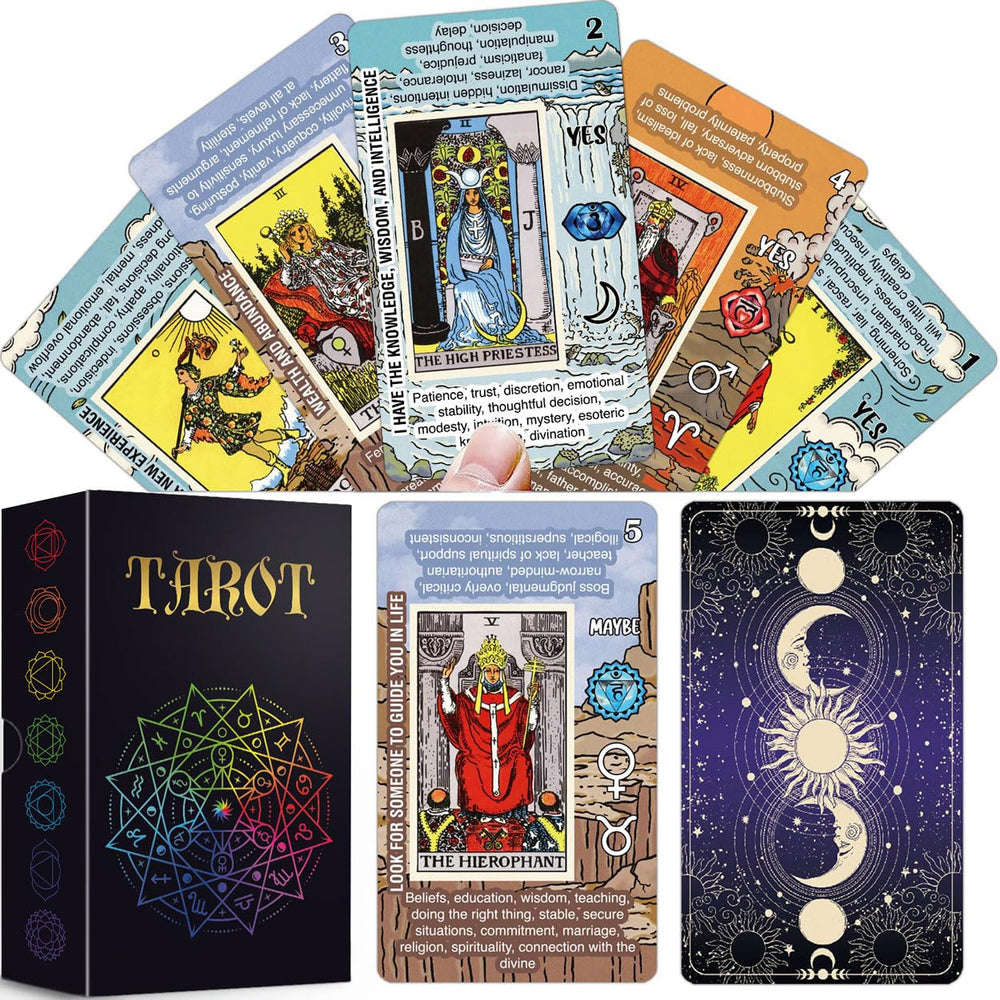 Tarotika Classic Tarot illustrations for Major Arcana with traditional symbolism.
