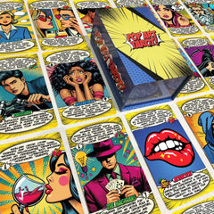 Tarotika Pop Art Deck card 06 emphasizing clear upright and reversed cues for fast interpretation.