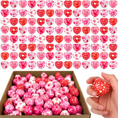 Tasdurian Valentine heart stress ball in multicolor design for office stress relief and desk decor