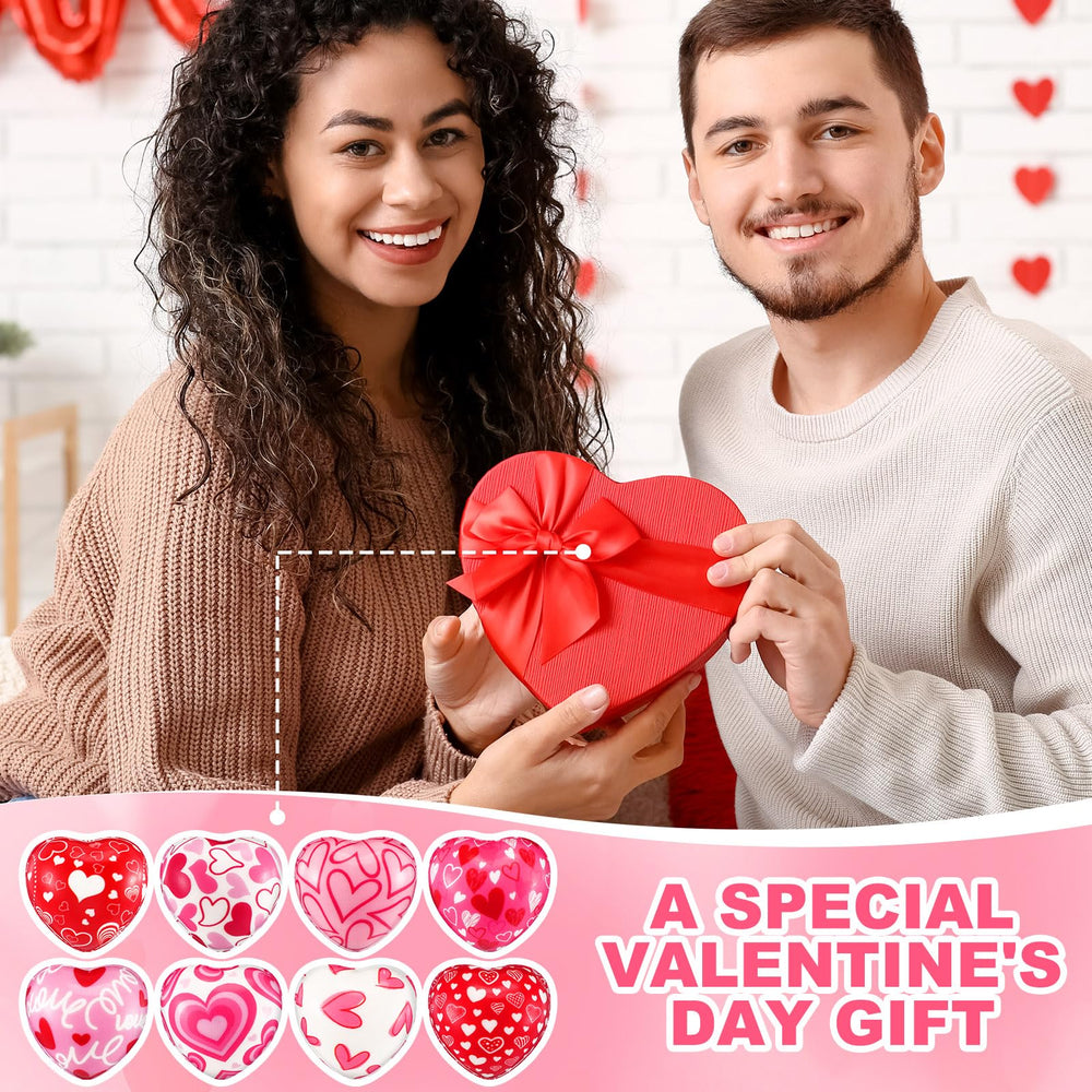 Tasdurian foam heart ball provides a satisfying squeeze and lasting color