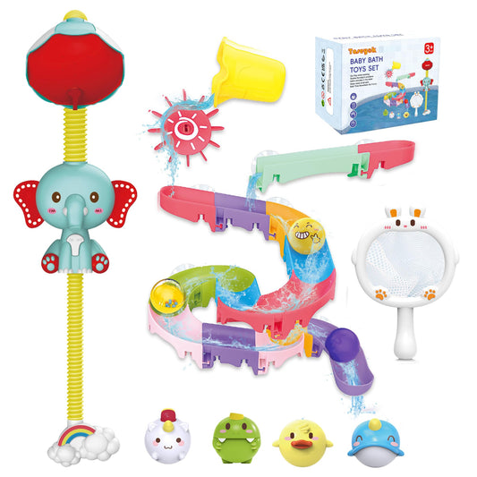 taseyok elephant shower head delivers adjustable water flow for engaging bath play