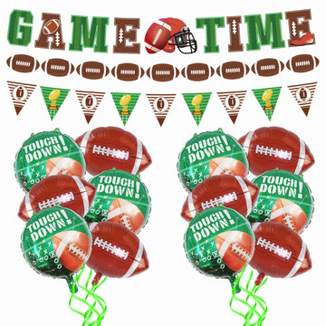 TATAUP football banner Game Time adds bold color for a standout game-day entrance.