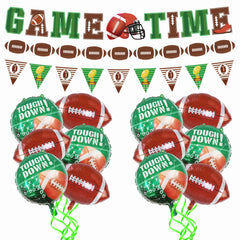 TATAUP football banner Game Time adds bold color for a standout game-day entrance.